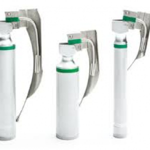 Laryganscope handle with blade