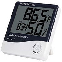 Temperature Humidity Time Display Meter with Alarm Clock